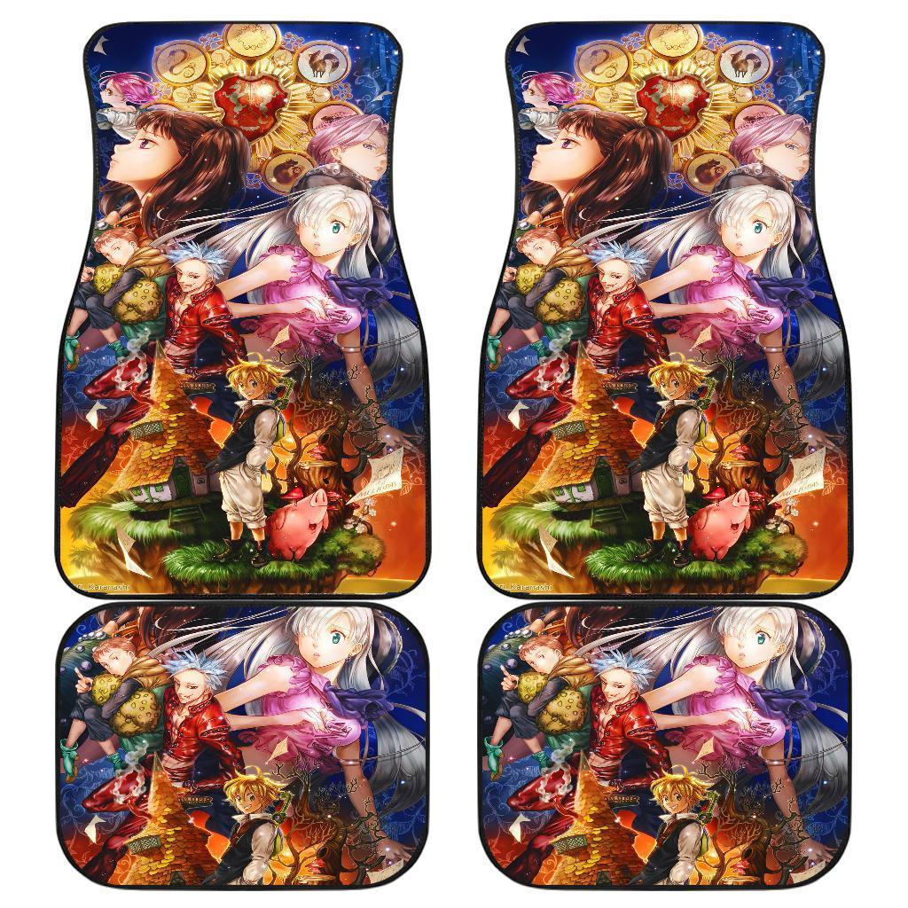 Nanatsu No Taiza Anime Car Floor Mats