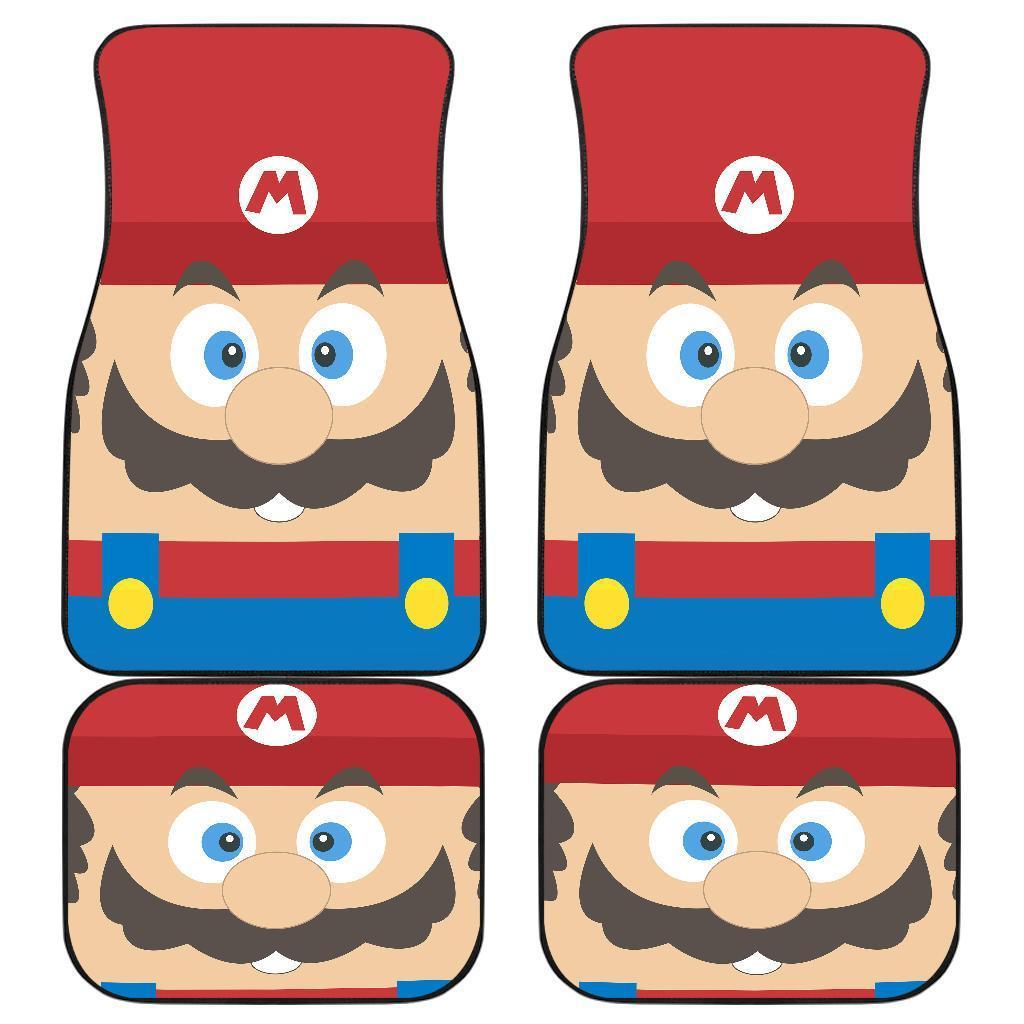 Mario Nintendo Game Car Floor Mats