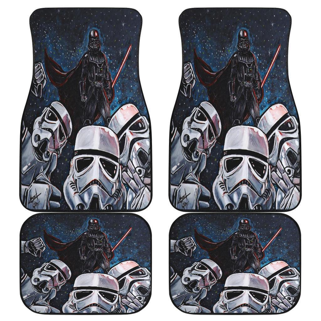 Darth Vader And Stormtroopers Stars War Front And Car Floor Mats