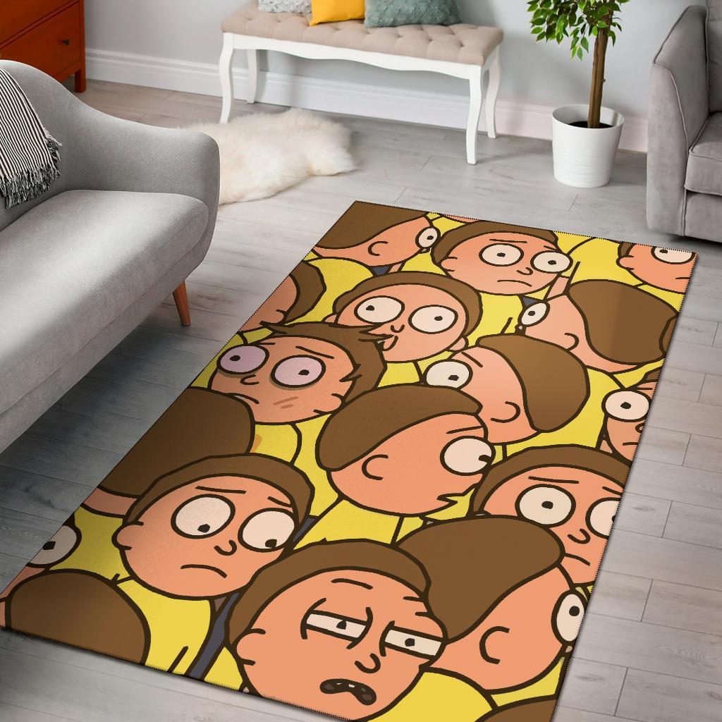 Rick And Morty 1 Area Rug Carpet