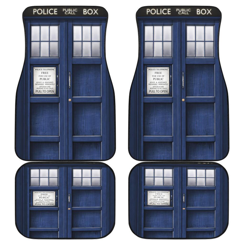 Tardis Doctor Who Door Car Floor Mats