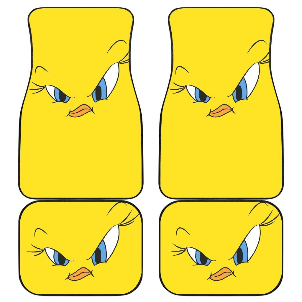 Piolin Duck Face Cartoon Car Floor Mats