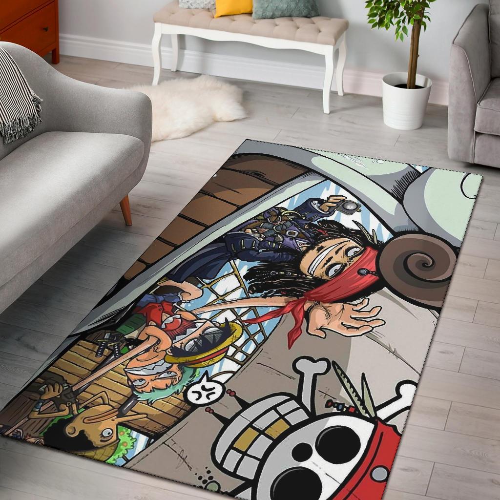 One Piece Jack Sparrow Area Rug Carpet