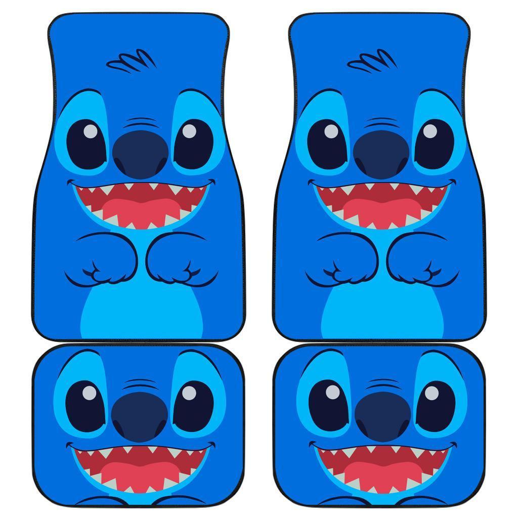 Stitch Smile Funny Moment Car Floor Mats