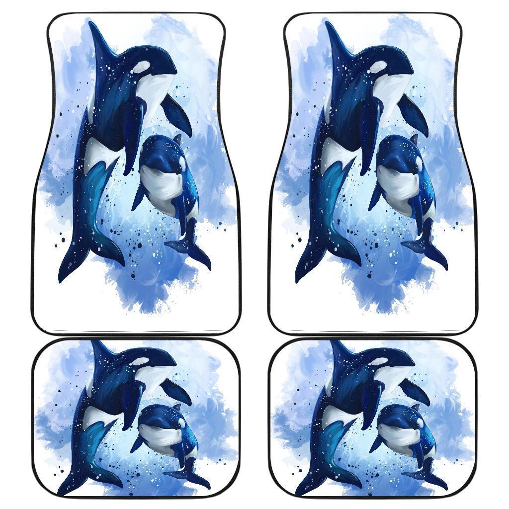 Killer Whale Sea Animal Car Floor Mats