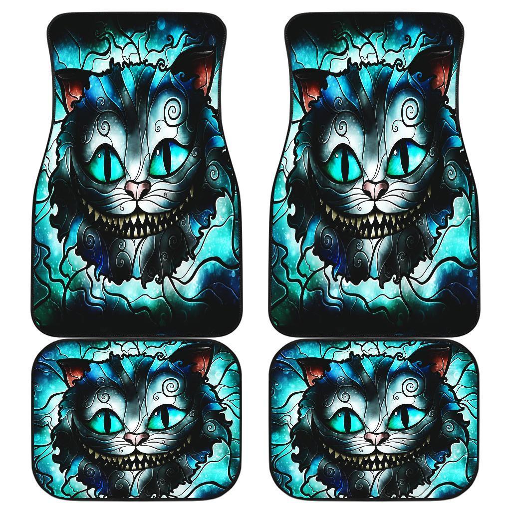 Cheshire Cat Alice In Wonderland Fat Face Car Floor Mats