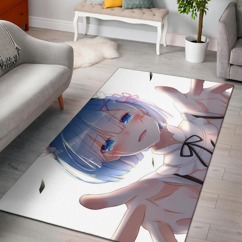 Rem Anime Re Zero Area Rug Carpet