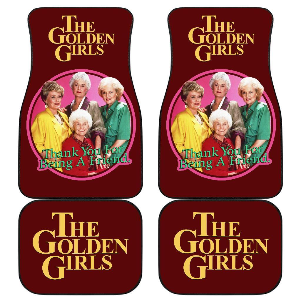 The Golden Girls Tv Show Car Floor Mats Circle Friend