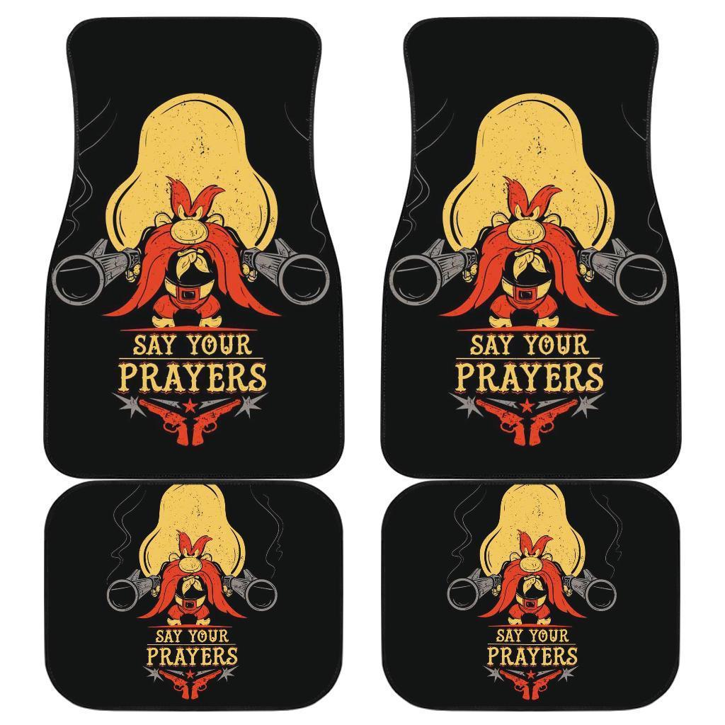 Yosemite Sam Looney Tunes With Guns Car Floor Mats