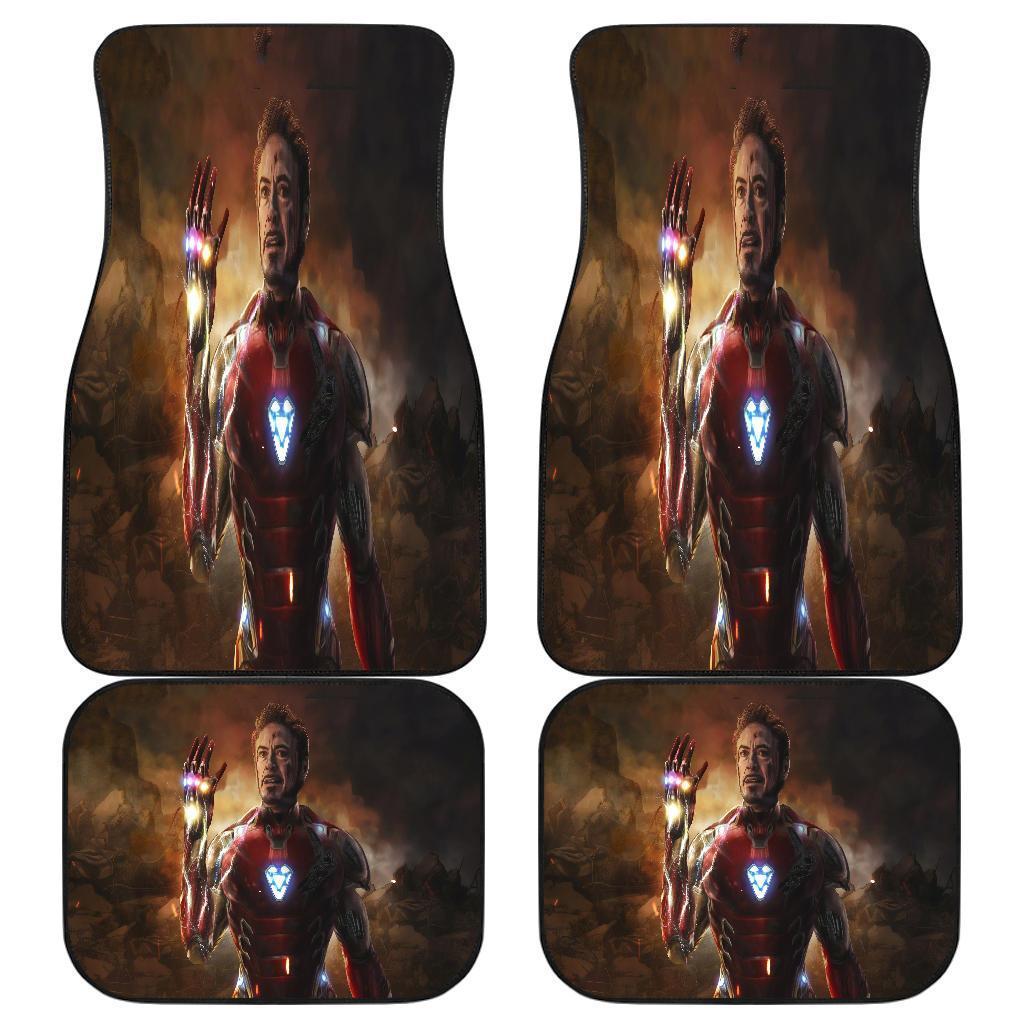 I Am Iron Man End Game Universe Car Floor Mats