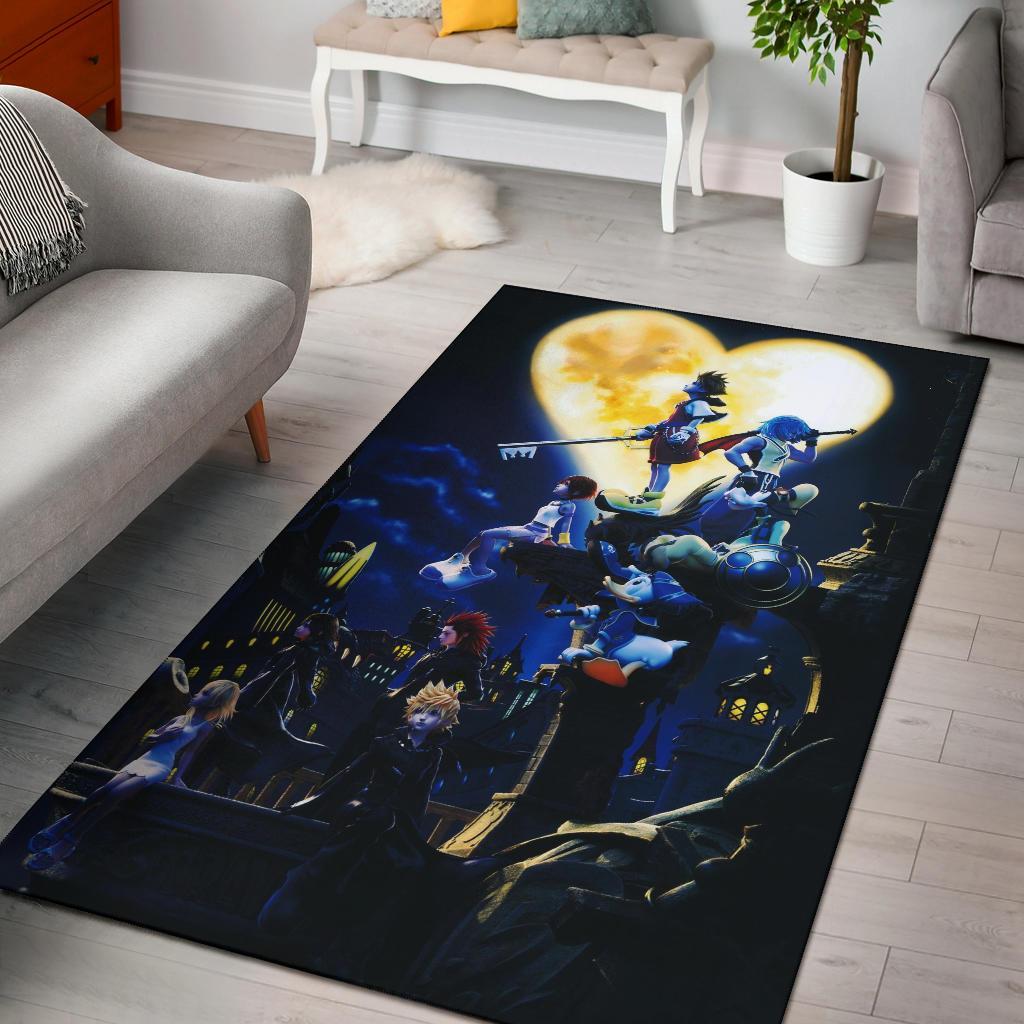 Kingdom Hearts Are Rug Carpet