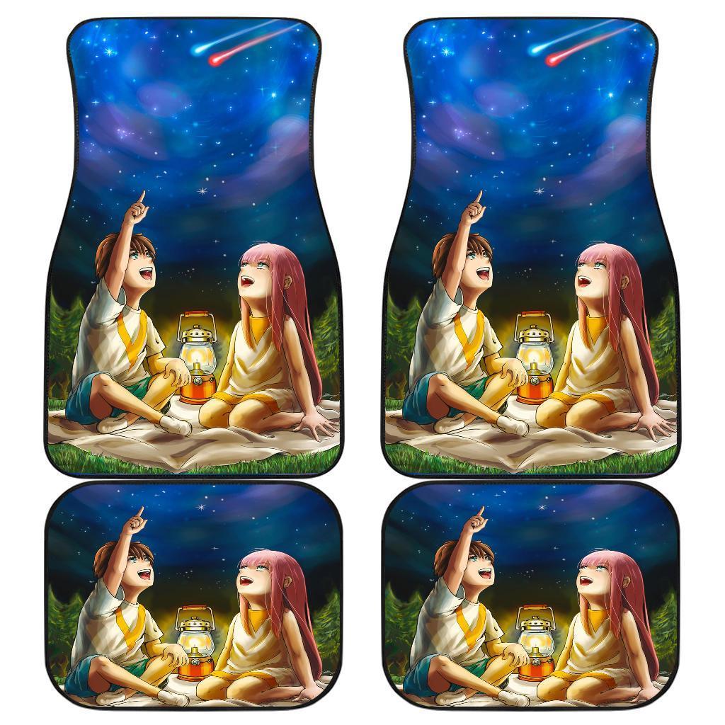 Darling In The Franxx Stars Sky Car Floor Mats