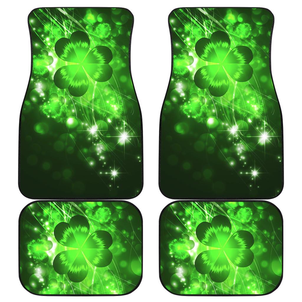 Shamrock Irish Light Car Floor Mats Amazing Gift Ideas