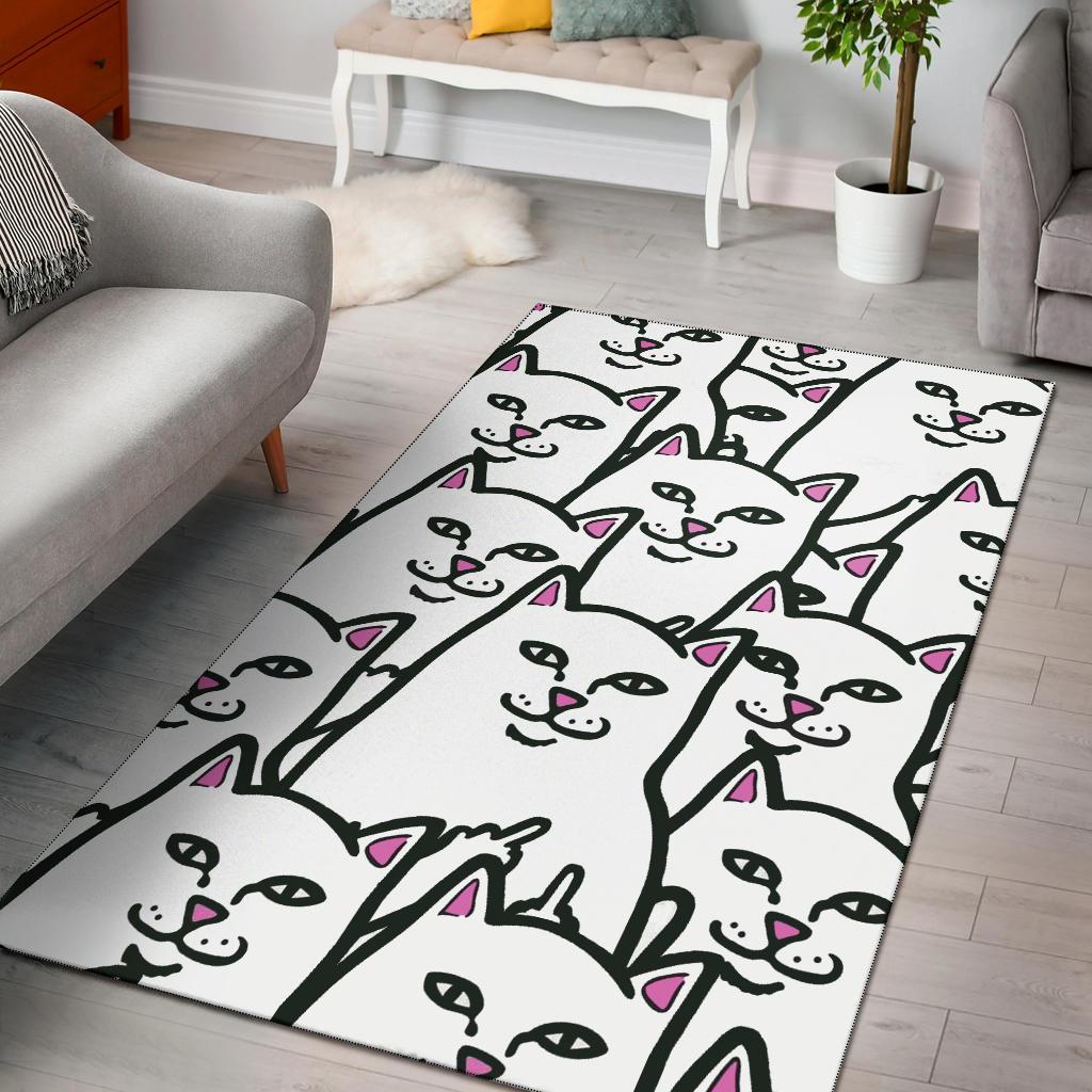 Ripndip Middle Finger Area Rug Carpet