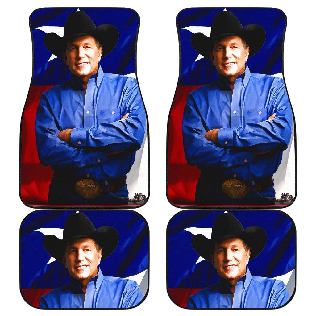 George Strait Famous Car Floor Mats