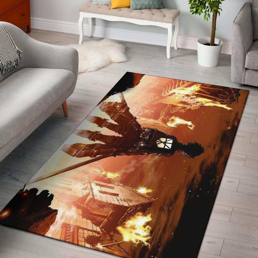 Attack On Titan Area Rug Carpet