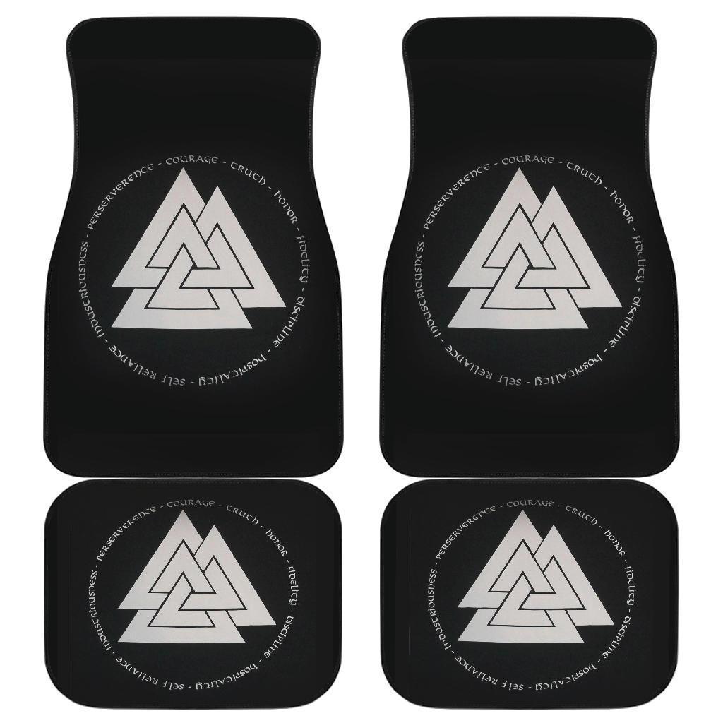 Viking Symbols Car Floor Mats