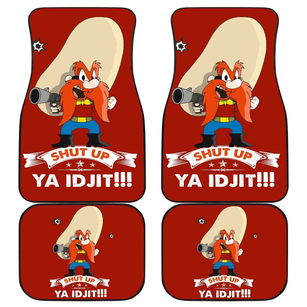 Looney Tunes Car Floor Mats World Of Mayhem Yosemite Shut Up Ya Idjit