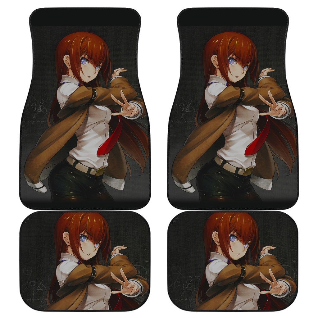 Steins Gate Anime Girl Car Floor Mats