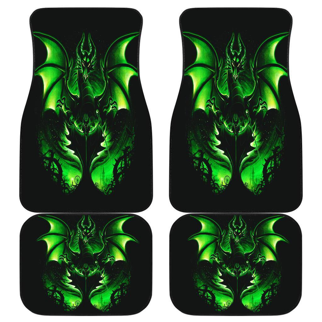 Maleficent Transform Evil Dragon Walt Car Floor Mats