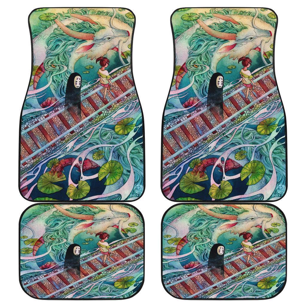 Spirited Away Anime Art Car Floor Mats