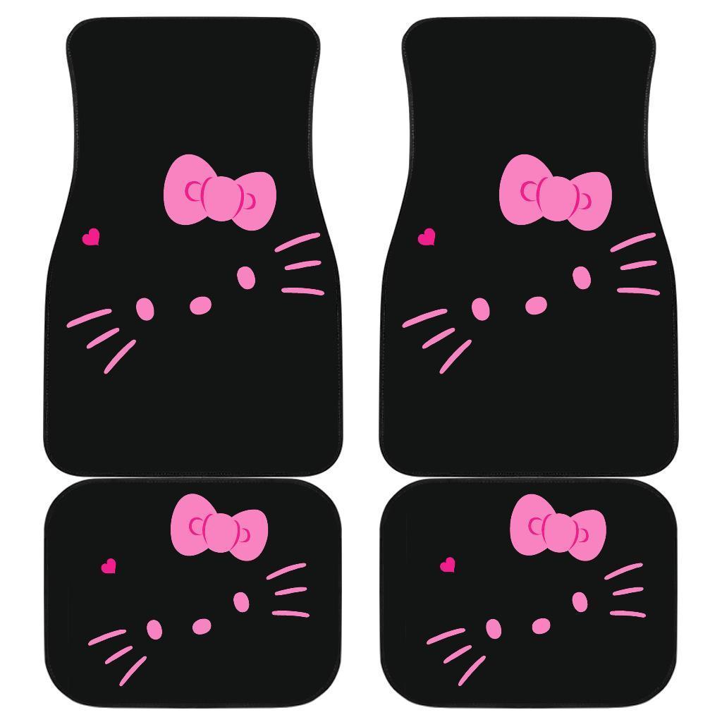 Hello Kitty Pink Symbols Car Floor Mats