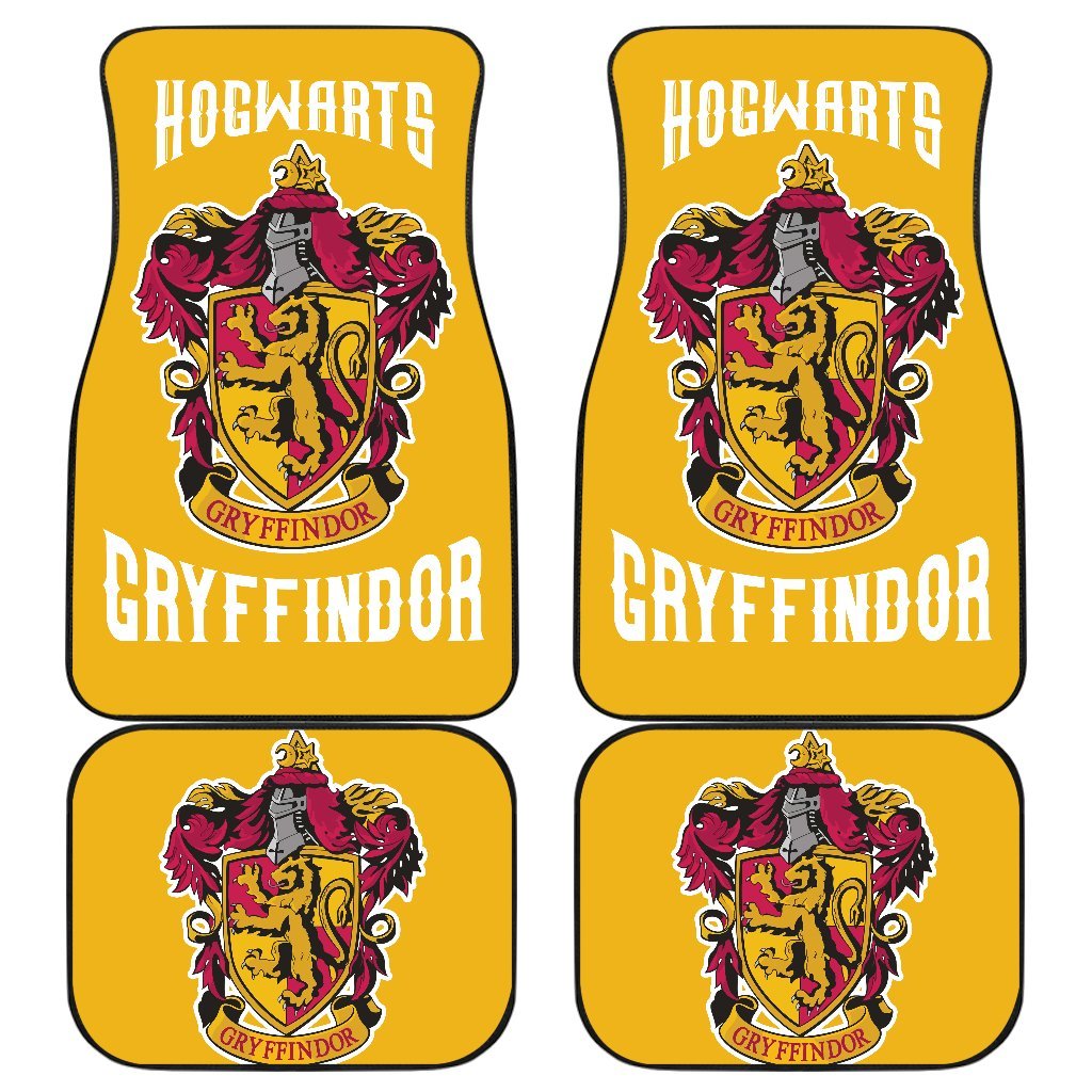 Gryffindor Car Floor Mats Harry Potter Movie Fan Gift