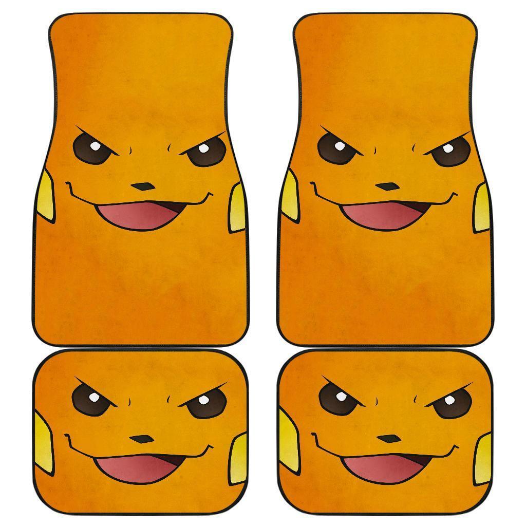 Raichu Pokemon Angry Face Car Floor Mats