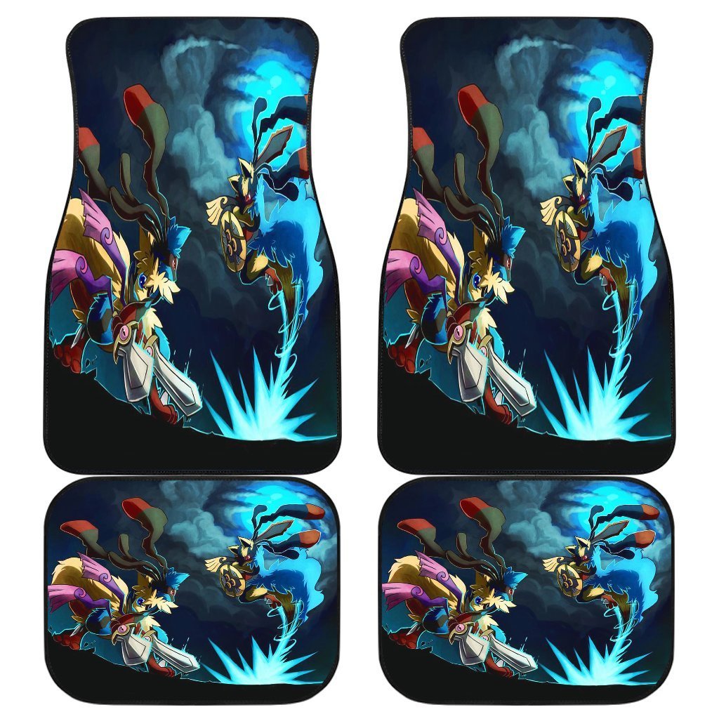 Pokemon Fighting Battle Car Floor Mats