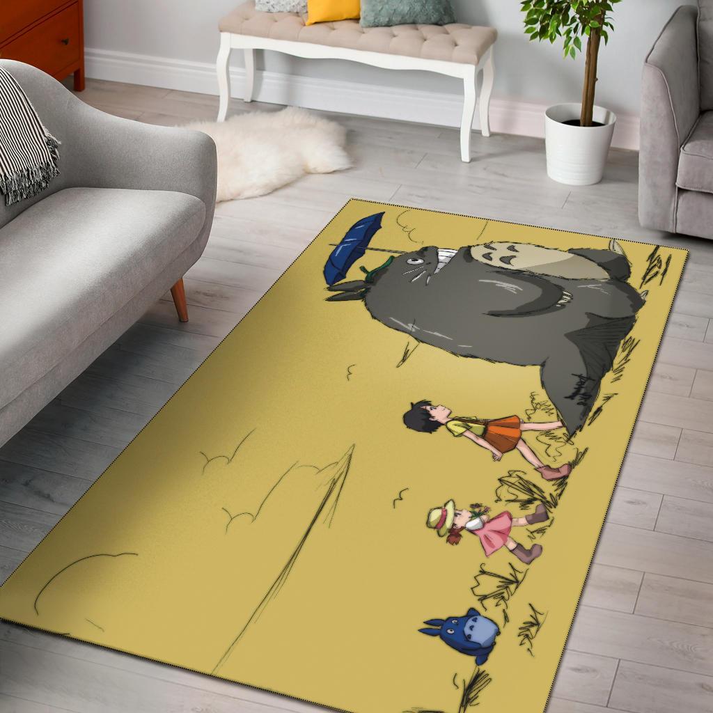 My Neighbor Totoro Area Rug Carpet