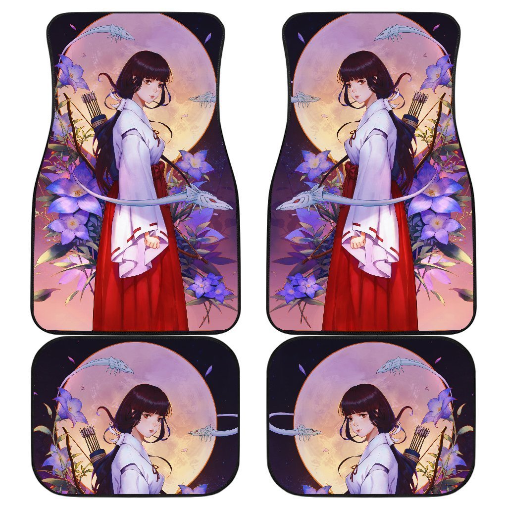 Kikyo Inuyasha Legend Anime Japan Car Floor Mats