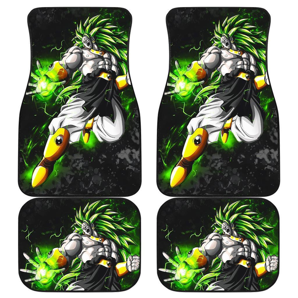 Broly On Saiya Mode Car Floor Mats