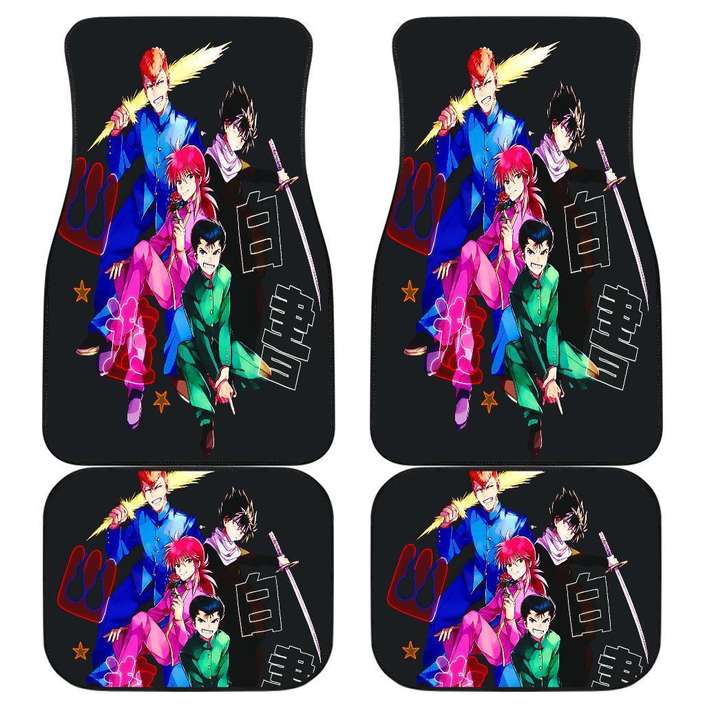 Yuyu Hakusho Anime Car Floor Mats