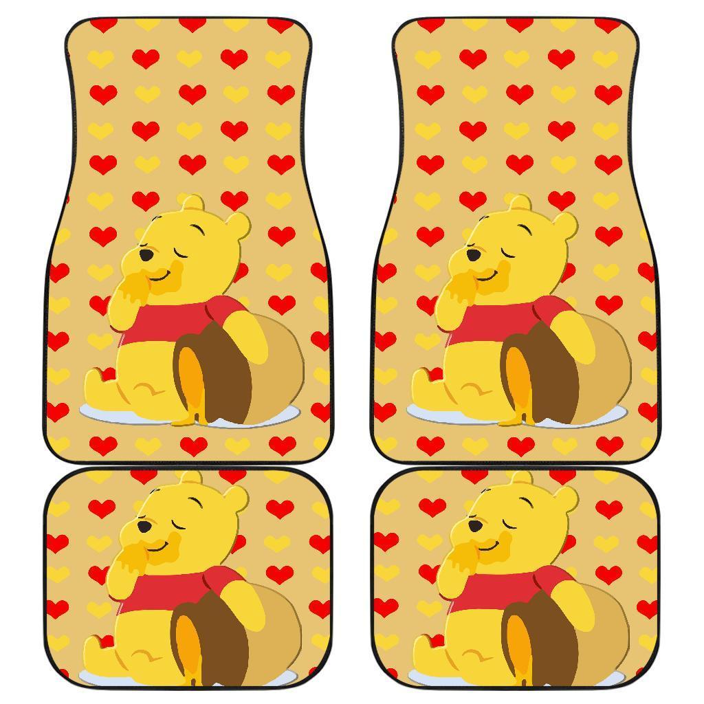 Pooh Eating Honey Car Floor Mats