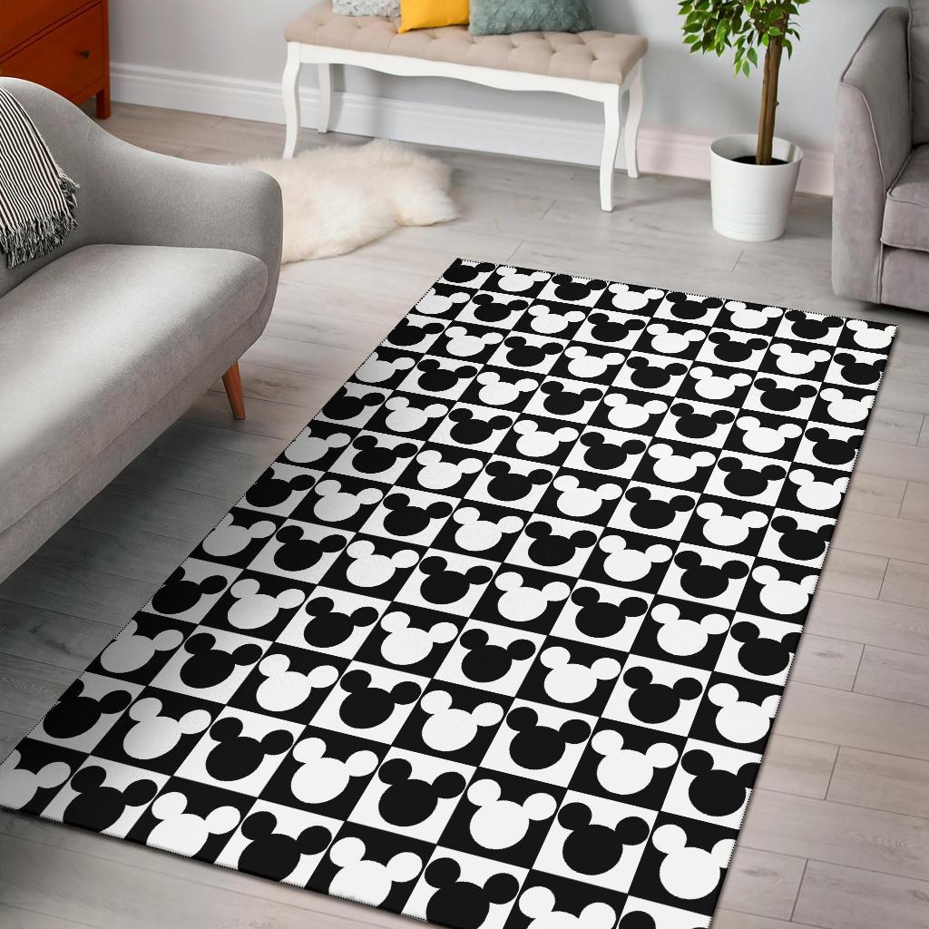 Mice Mouse Pattern Area Rug Carpet