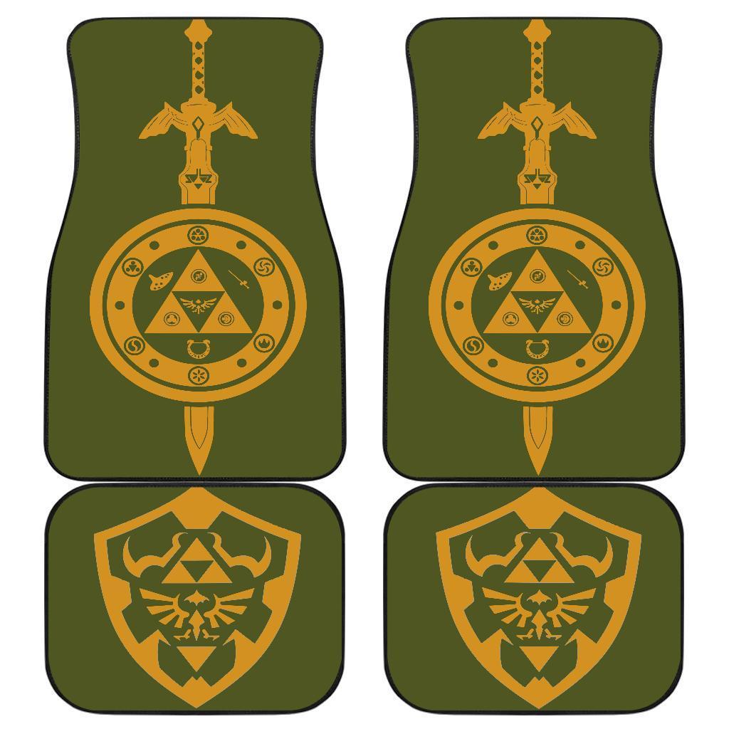 The Legend Of Zelda Art Emblems Car Floor Mats