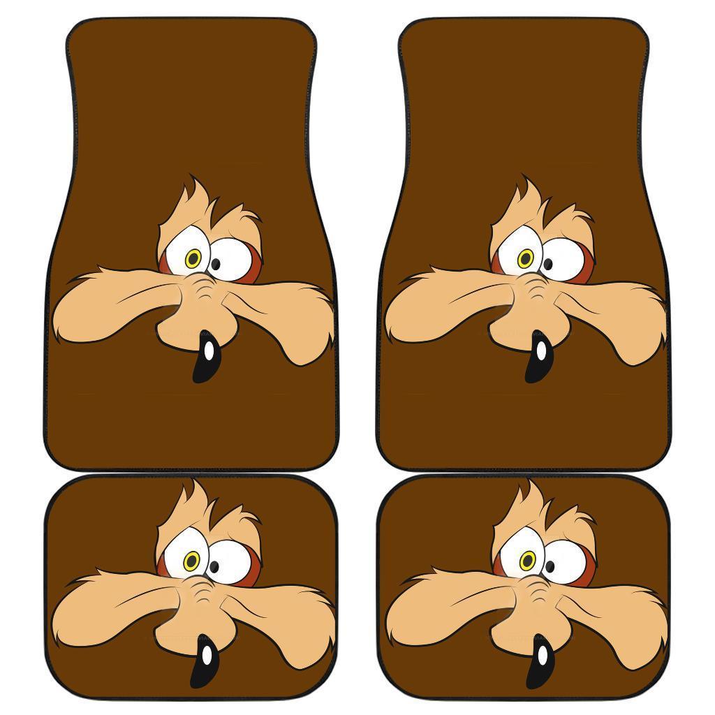 Wile E Cartoon Car Floor Mats