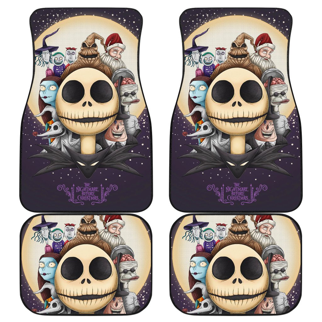 Nightmare Before Christmas Car Floor Mats Cartoon