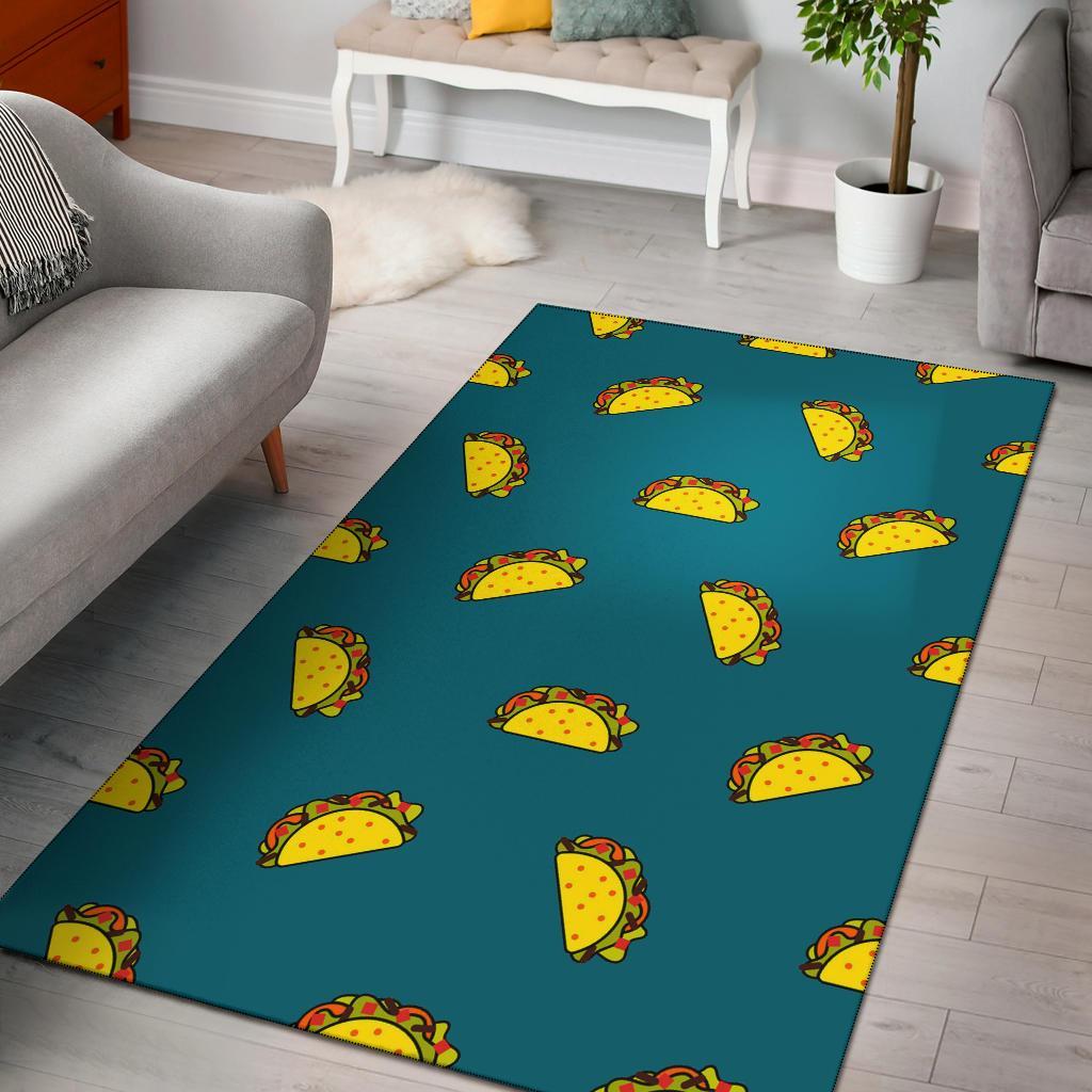 Taco Pattern Area Rug Carpet