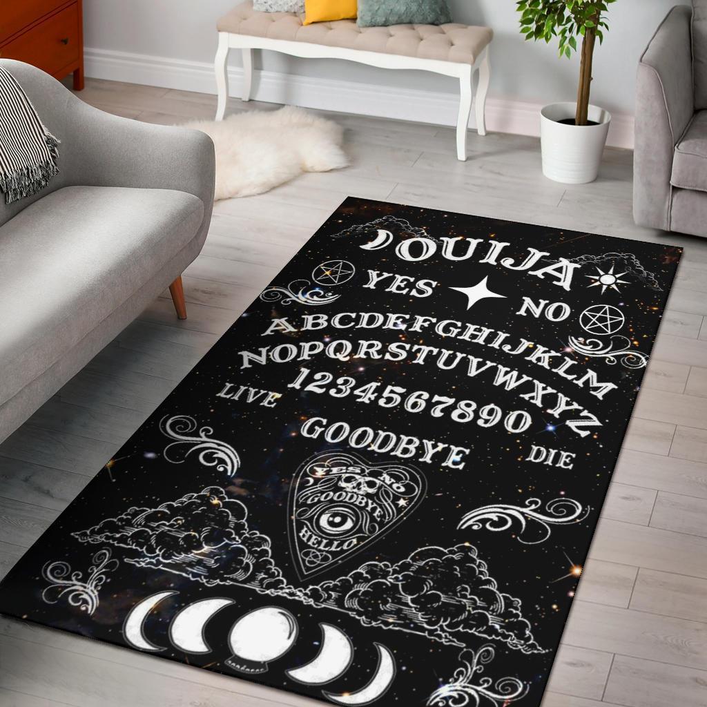 Ouija Witch Area Rug Carpet Ktsr