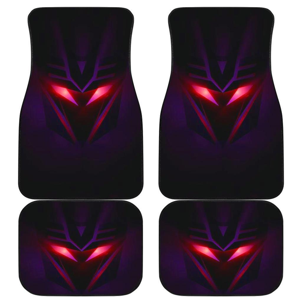 Decepticons Night Logo Transformer Car Floor Mats