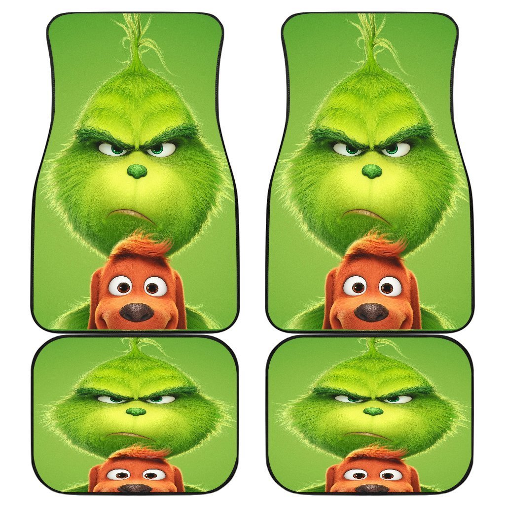 The Grinch Cartoon Funny Car Floor Mats