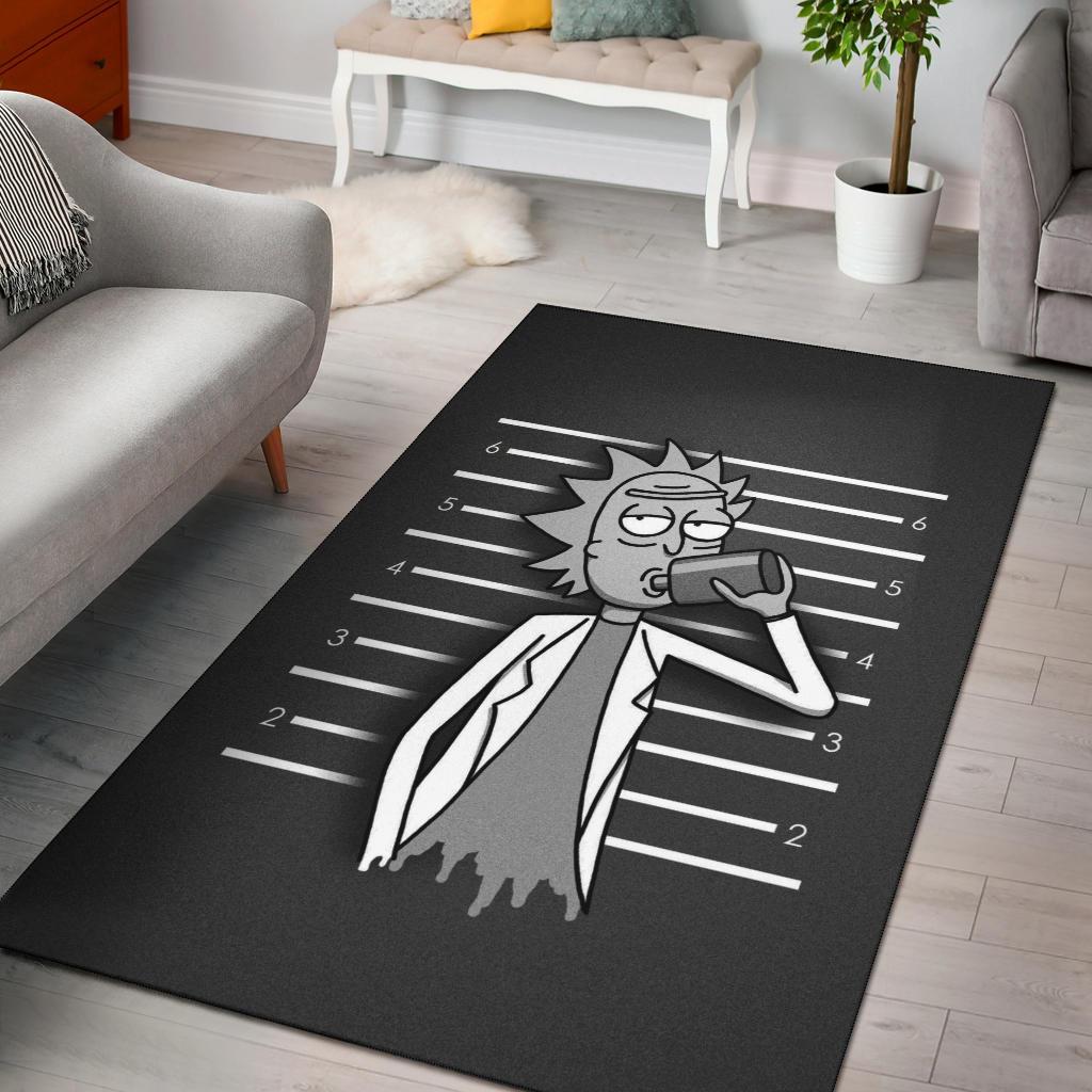 Rick And Morty Area Rug Carpet