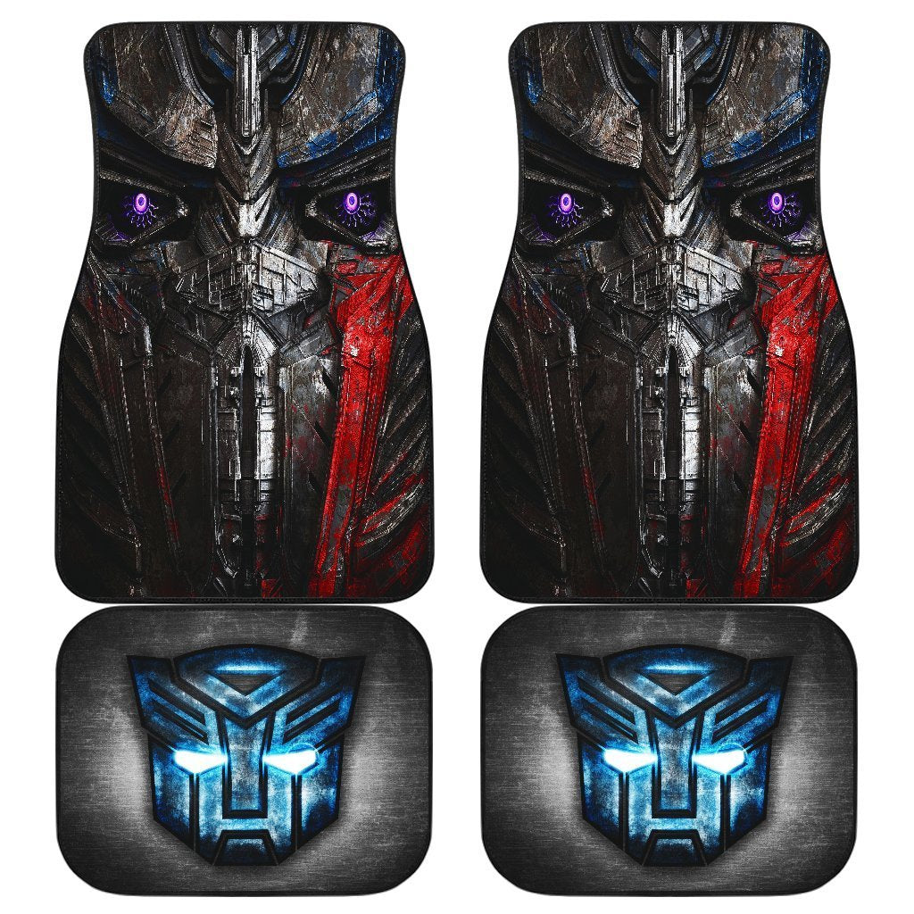 Optimus Prime Face Transformers Car Floor Mats