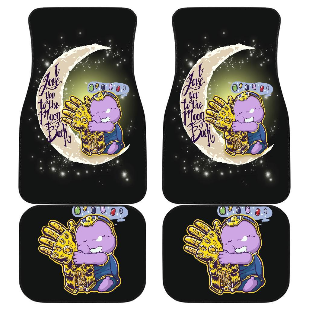 Cute Thanos Chibi End Game Car Floor Mats