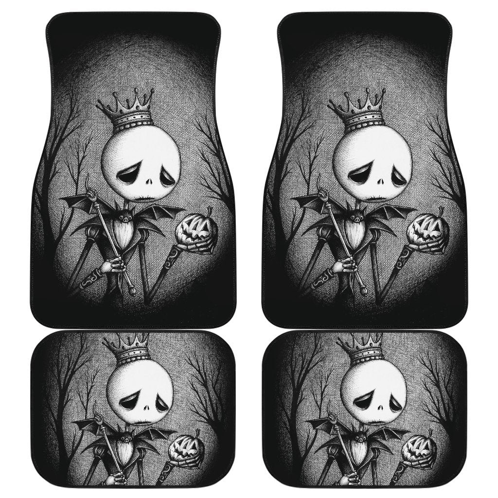 Jack Skellington Sad Motion Halloween Car Floor Mats