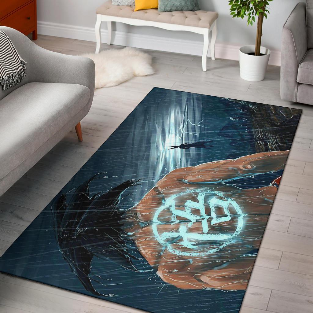 Goku Vs Beerus Hd Art Area Rug Carpet