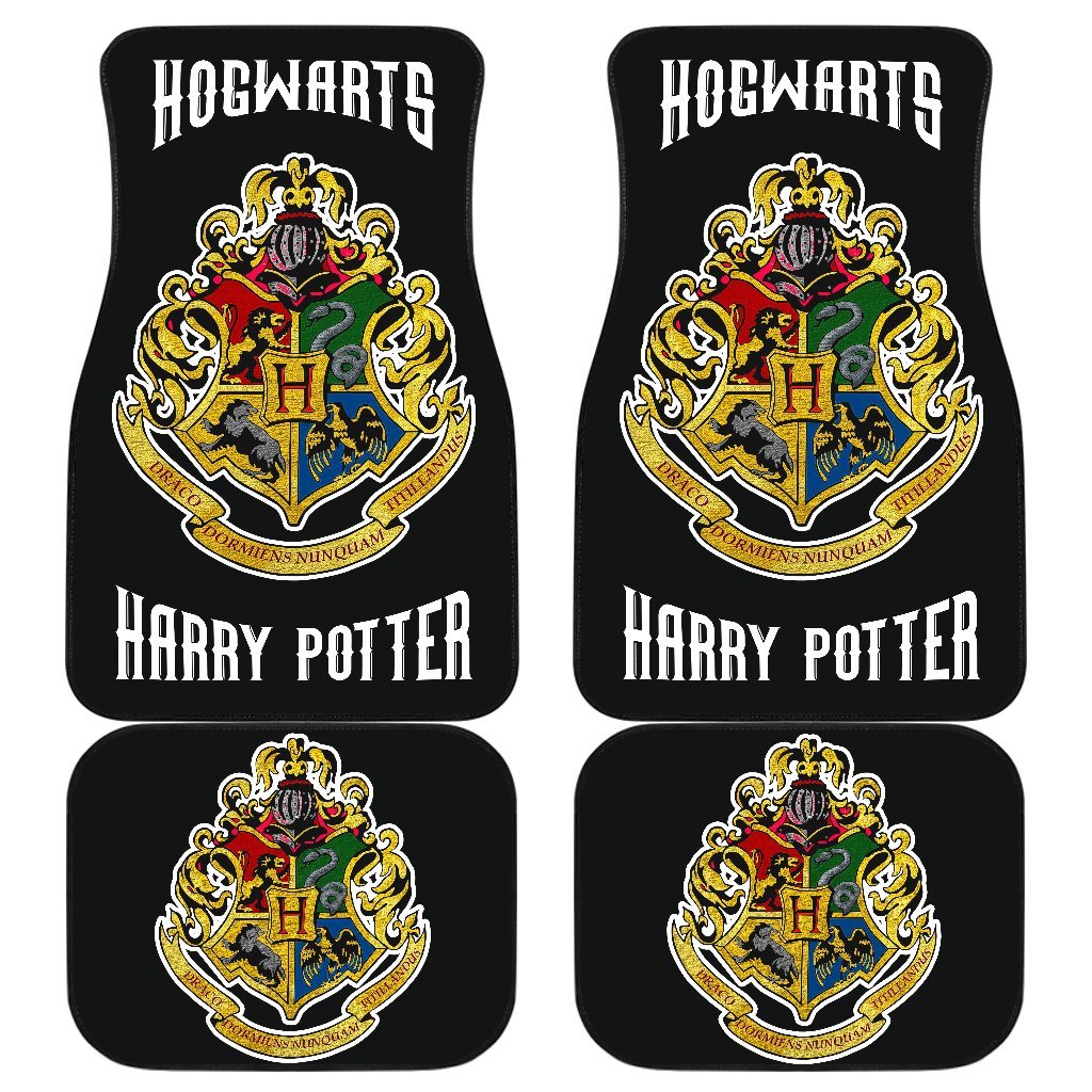 Harry Potter Hogwarts Movies Fan Gift Car Floor Mats