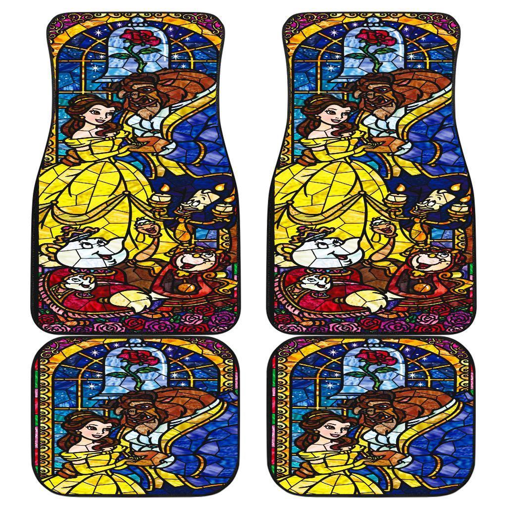 Beauty And The Beast Dance In Catsle Car Floor Mats