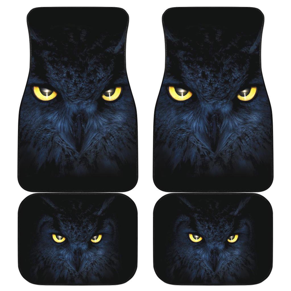 Owl Eyes Night Car Floor Mats Amazing Gift Ideas